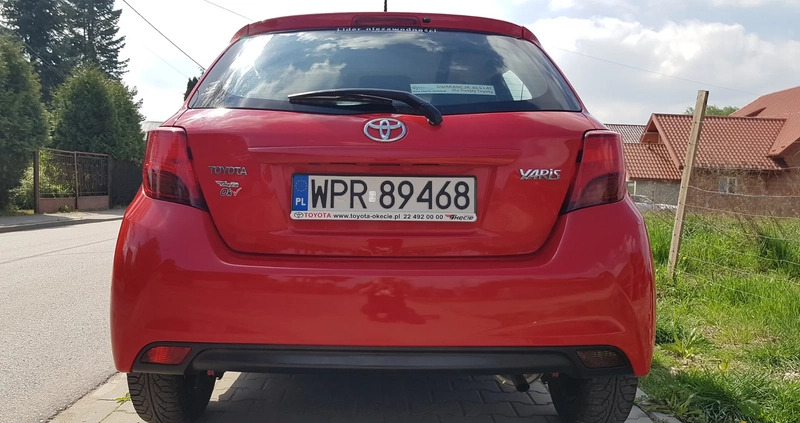 Toyota Yaris cena 39500 przebieg: 34000, rok produkcji 2015 z Proszowice małe 742